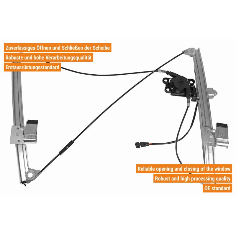Lève-vitre avant droit VAICO V10-2283 - Visuel 1