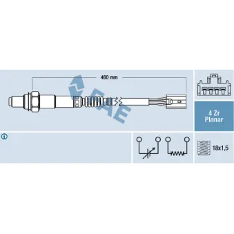 FAE 77417 - Sonde lambda