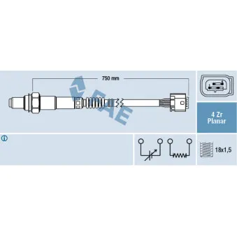 FAE 77441 - Sonde lambda