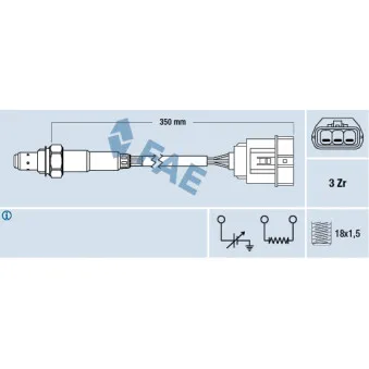 FAE 77472 - Sonde lambda