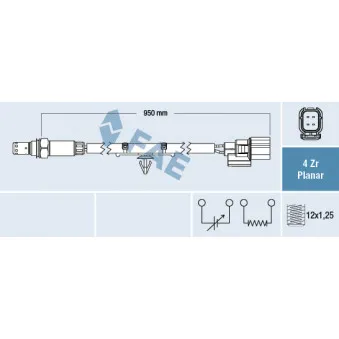 Sonde lambda FAE OEM 36531MFL6410M1