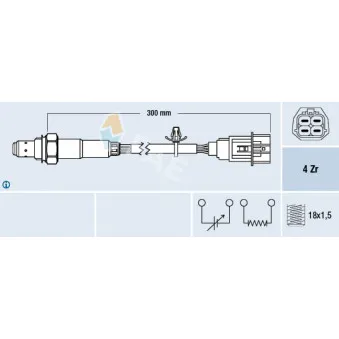 Sonde lambda FAE OEM 226A00Z801