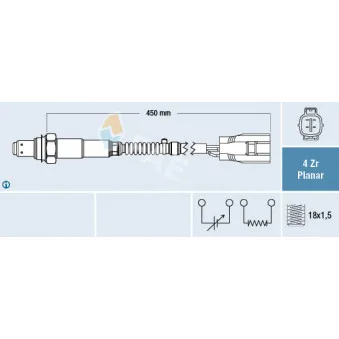 Sonde lambda FAE OEM 1588A194