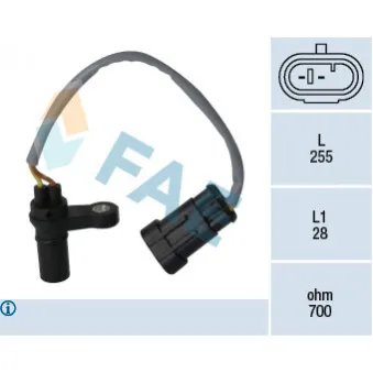 FAE 79191 - Palpeur de régime, gestion moteur