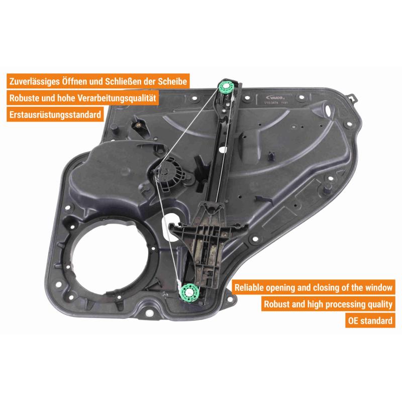 Lève-vitre arrière gauche VAICO V10-3474 - Visuel 2
