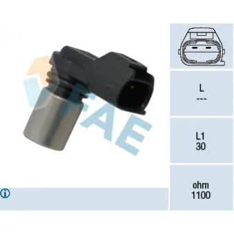 Capteur, position d'arbre à cames FAE OEM PC662