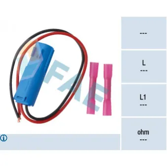 Kit de réparation de câble, capteur position de vilebrequin FAE OEM 8200673202