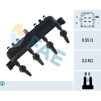 Bobine d'allumage FAE OEM 597079