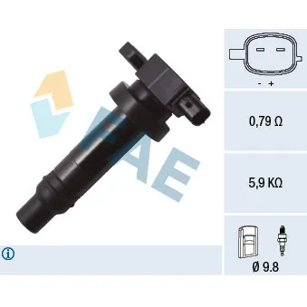 Bobine d'allumage FAE OEM 134045