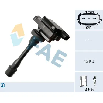 Bobine d'allumage FAE OEM MD362907