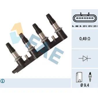 FAE 80353 - Bobine d'allumage