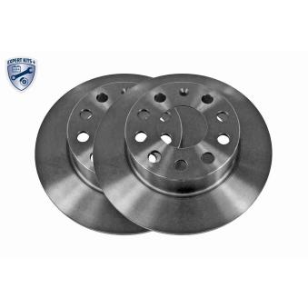 Jeu de 2 disques de frein arrière VAICO OEM 1K0615601K