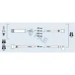 FAE 83550 - Kit de câbles d'allumage