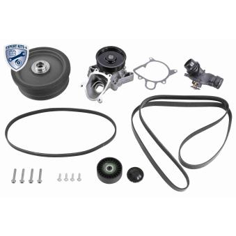 Pompe à eau + kit de courroie de distribution VAICO V20-50104-BEK Pompe à eau + kit de courroie de distribution VAICO V20-50104-BEK