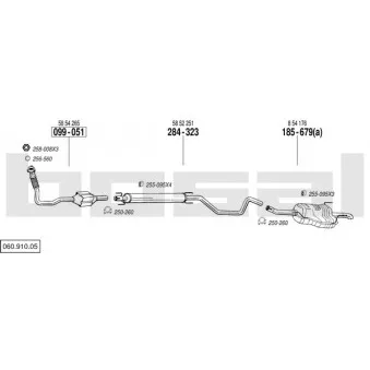 Echappement BOSAL 060.910.05