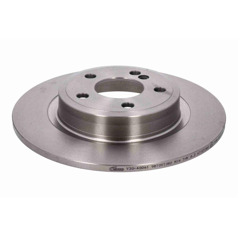 Jeu de 2 disques de frein arrière VAICO V30-40061 - Visuel 2