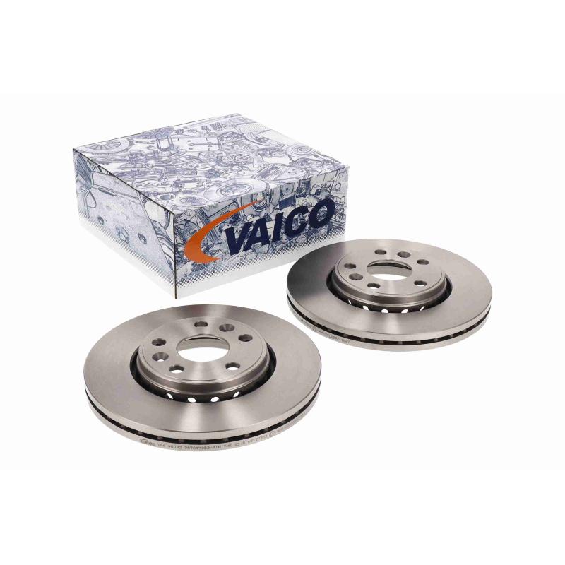 Jeu de 2 disques de frein avant VAICO V46-40032 - Visuel 1