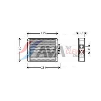Système de chauffage AVA QUALITY COOLING AI6198