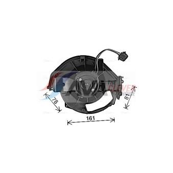 Moteur électrique, pulseur d'air habitacle AVA QUALITY COOLING AI8452