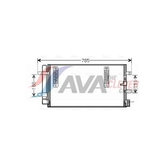 Condenseur, climatisation AVA QUALITY COOLING AIA5297D
