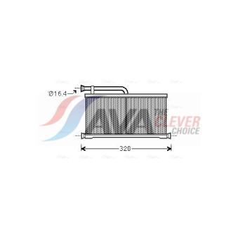 Système de chauffage AVA QUALITY COOLING OEM 4F1820031