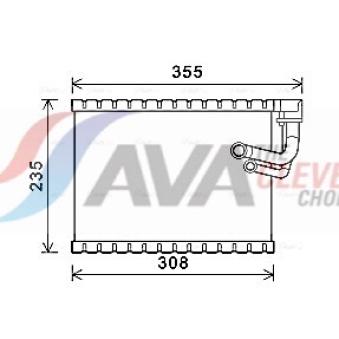 Evaporateur climatisation AVA QUALITY COOLING AIV326 Evaporateur climatisation AVA QUALITY COOLING AIV326