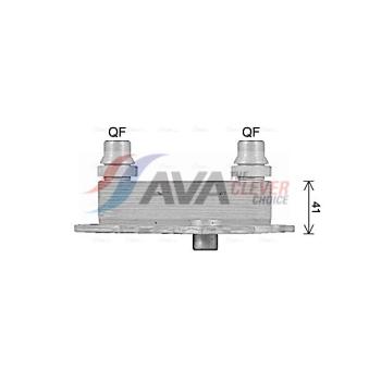 Radiateur d'huile AVA QUALITY COOLING OEM 55230793