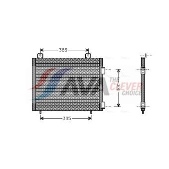 Condenseur, climatisation AVA QUALITY COOLING AU5141