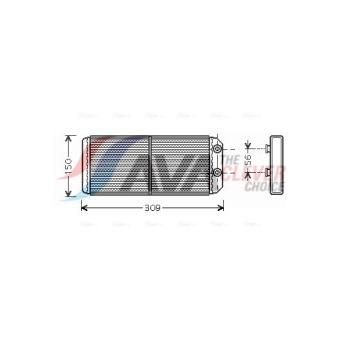 Système de chauffage AVA QUALITY COOLING [AU6180]