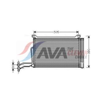 Condenseur, climatisation AVA QUALITY COOLING BW5264D