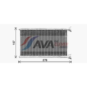 Système de chauffage AVA QUALITY COOLING OEM 9229486
