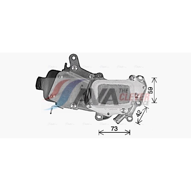Boîtier, filtre à huile AVA QUALITY COOLING CN3309H - Visuel 2