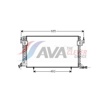 Condenseur, climatisation AVA QUALITY COOLING CN5100