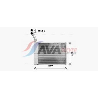 Système de chauffage AVA QUALITY COOLING CN6330