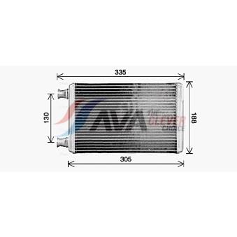 Système de chauffage AVA QUALITY COOLING CR6146