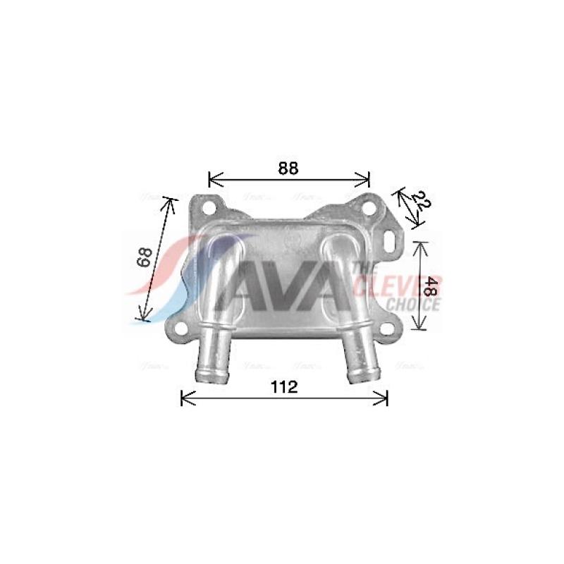 Radiateur d'huile AVA QUALITY COOLING DA3017 - Visuel 1