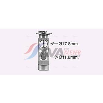 Détendeur, climatisation AVA QUALITY COOLING OEM 1660332