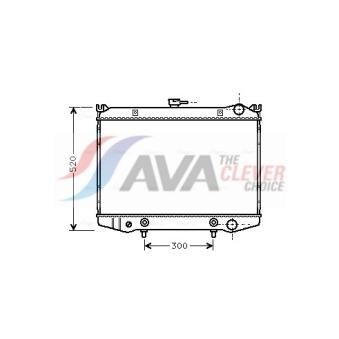 Radiateur, refroidissement du moteur AVA QUALITY COOLING OEM 2140009G11 Radiateur, refroidissement du moteur AVA QUALITY COOLING OEM 2140009G11