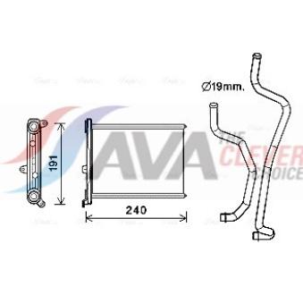 Système de chauffage AVA QUALITY COOLING DN6417