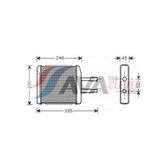 Système de chauffage AVA QUALITY COOLING DW6059