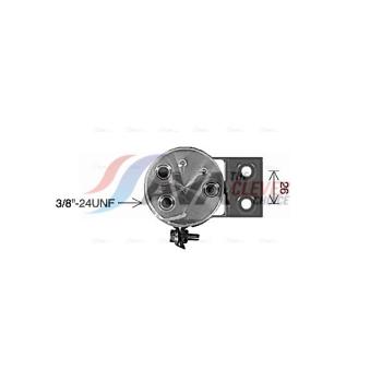 Filtre déshydratant, climatisation AVA QUALITY COOLING DWD436