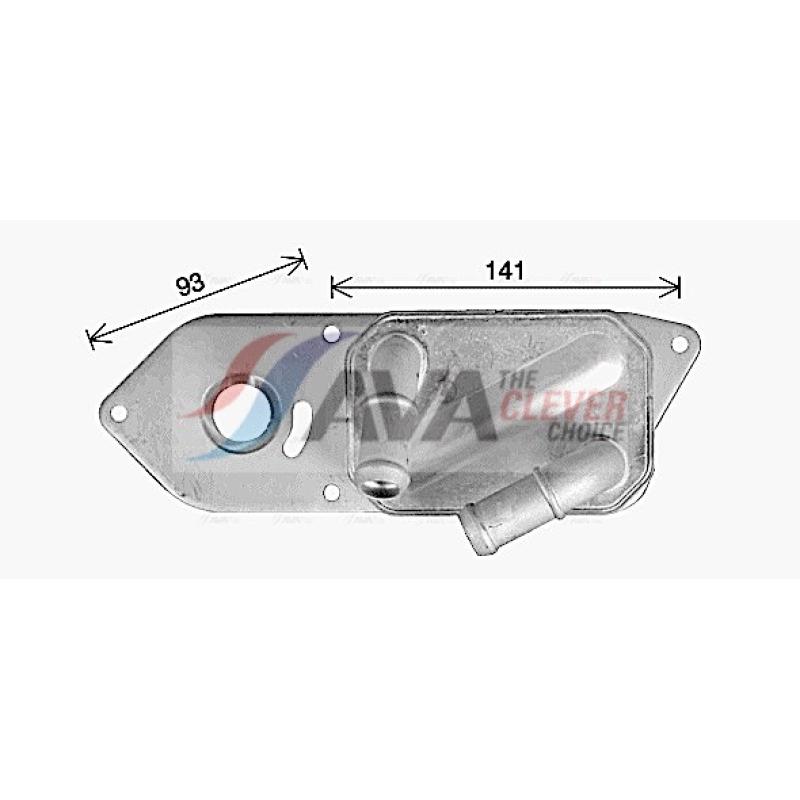 Radiateur d'huile AVA QUALITY COOLING FD3666 - Visuel 1