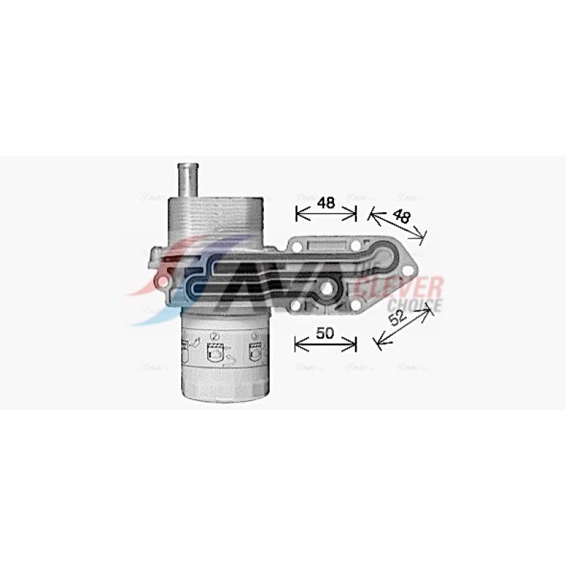 Radiateur d'huile AVA QUALITY COOLING FD3684H - Visuel 1