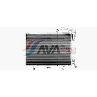Condenseur, climatisation AVA QUALITY COOLING OEM C1B119710DA Condenseur, climatisation AVA QUALITY COOLING OEM C1B119710DA