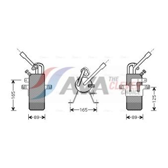 Filtre déshydratant, climatisation AVA QUALITY COOLING OEM 5083963