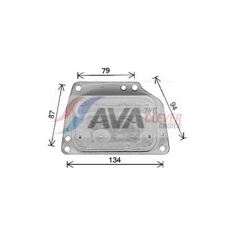 Radiateur d'huile AVA QUALITY COOLING OEM 1616315180