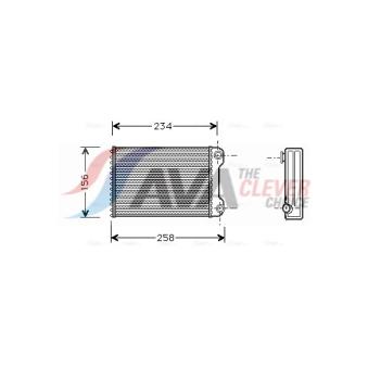 Système de chauffage AVA QUALITY COOLING OEM 46770806