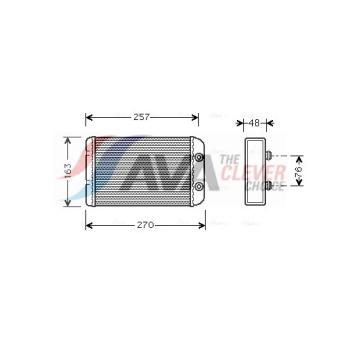 Système de chauffage AVA QUALITY COOLING FTA6254