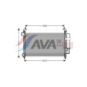 Condenseur, climatisation AVA QUALITY COOLING HD5213D