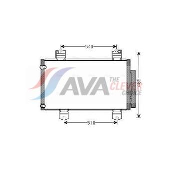 Condenseur, climatisation AVA QUALITY COOLING HDA5236D